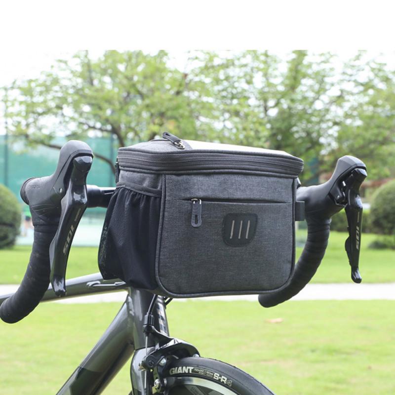 Smabike 5L Multifunctional Bicycle Mountain Bike Head Bag Can Be Used As A Shoulder Bag MTB Road Handlebar Front Bag Bike Accessories