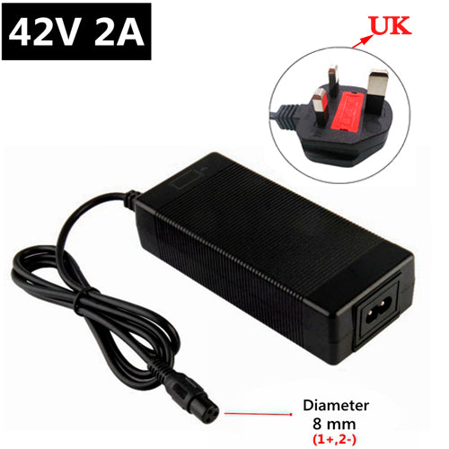 42V 2A Charger  for 36V Electric Bike Lithium Battery  Xiaomi M365 Electric Scooter Charger Hoverboard Balance Wheel Charger