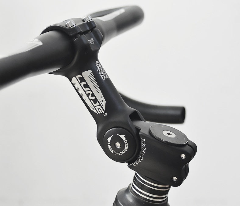 Adjustable Stem 0~90 Degree 90mm MTB Adjustable Bike Stem for 31.8mm(1.25") Handlebar, Suitable for Most of Mountain Bike, Road Bike, BMX